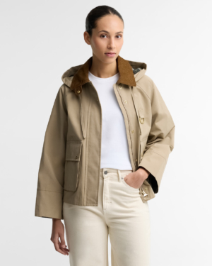 Terrington Showerproof Jacket Lt Trench/Ancient