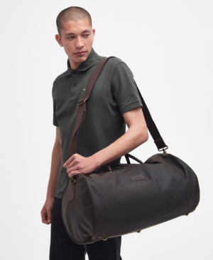 Wax Holdall Olive