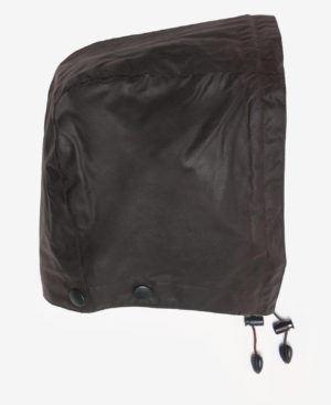 Waxed Cotton Hood Rustic