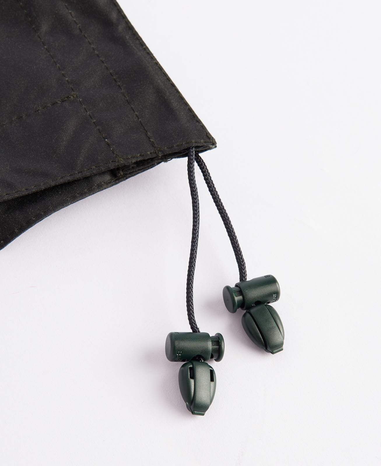 waxed-cotton-plain-hood-sage-homme-MHO0035SG91_03detailb_light Waxed Cotton Plain Hood Sage