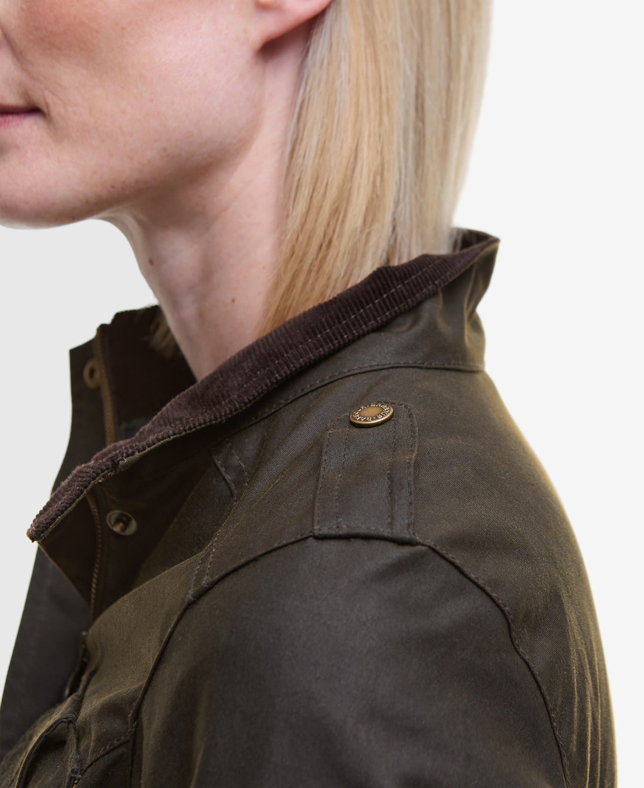 winter-defence-wax-jacket-olive-classic-femme-LWX1066OL51_05detailb_light Winter Defence Wax Jacket Olive/Classic