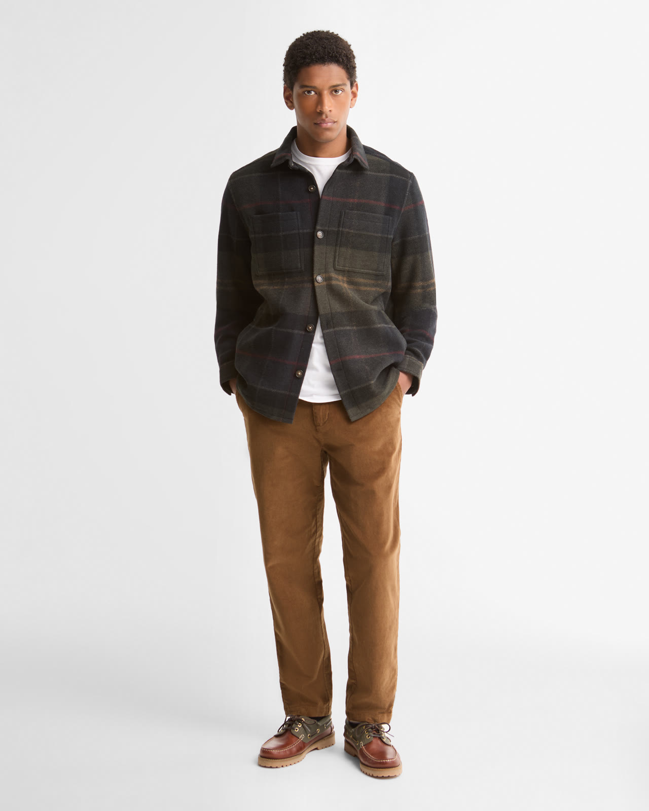 woodlane-brushed-check-overshirt-shadow-classic-tartan-homme-MOS0511TN43_2_light Woodlane Brushed Check Overshirt Shadow Classic Tartan