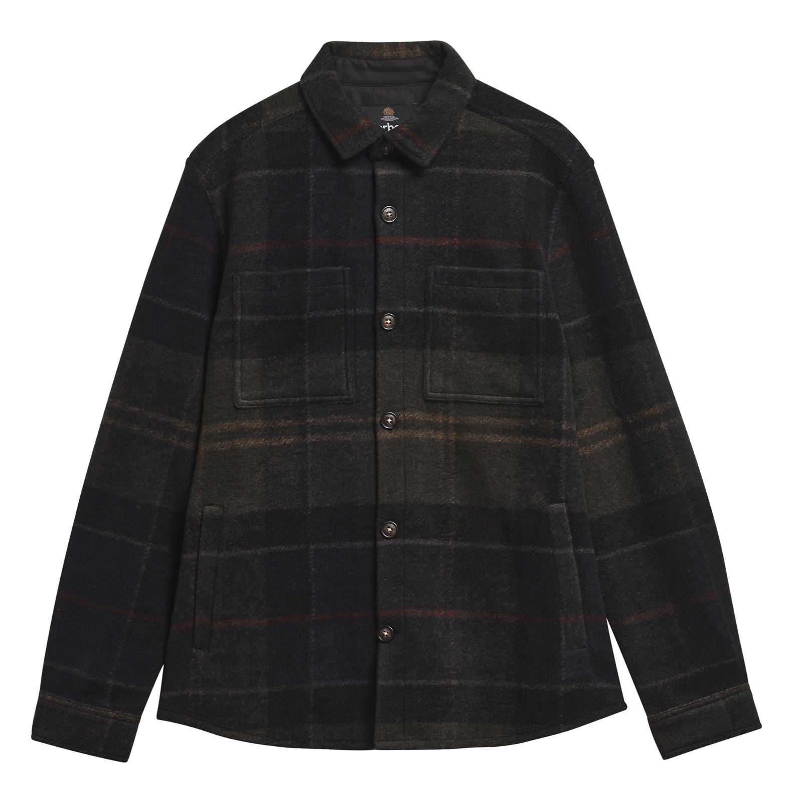 woodlane-brushed-check-overshirt-shadow-classic-tartan-homme-MOS0511TN43_3p_light Woodlane Brushed Check Overshirt Shadow Classic Tartan