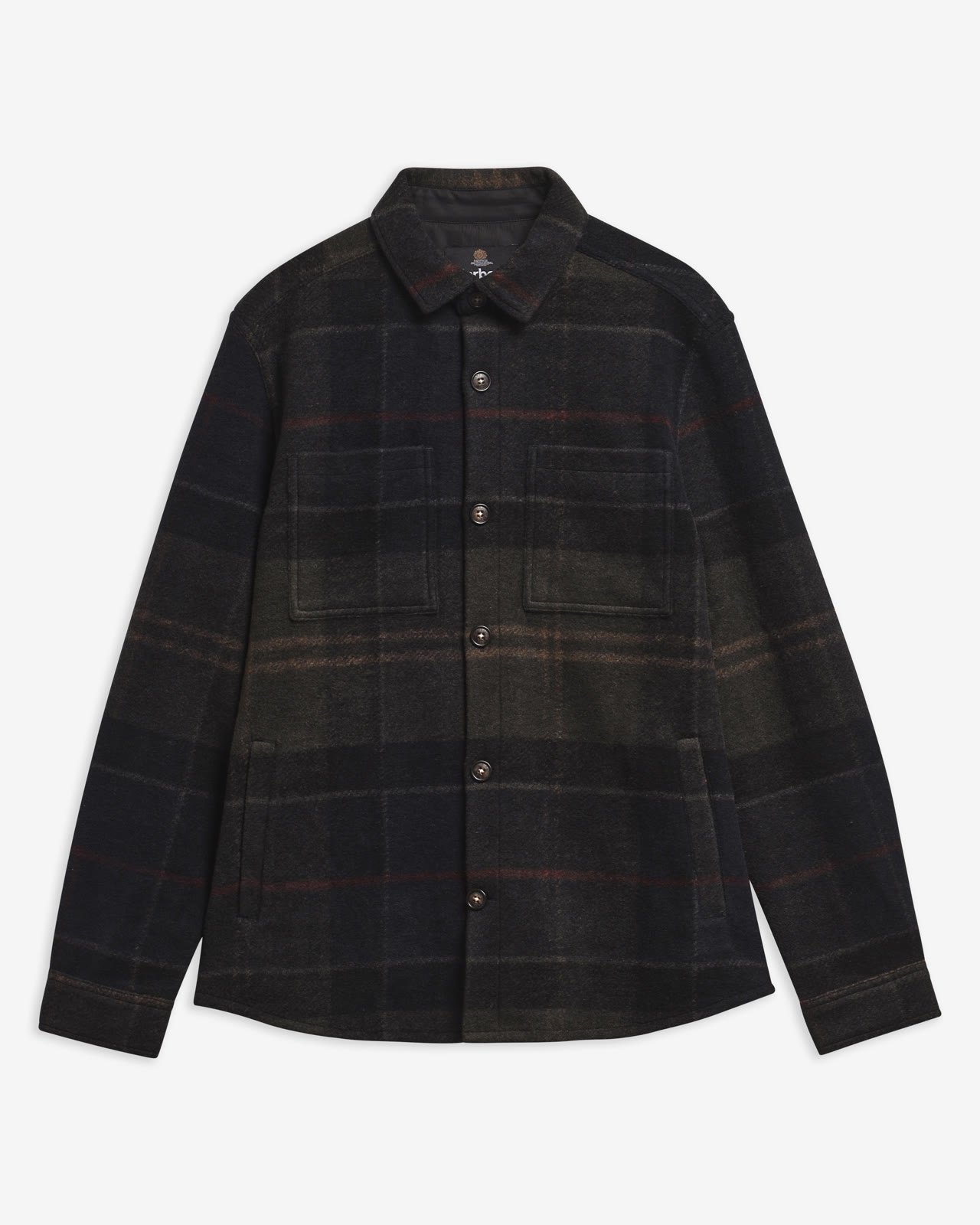 woodlane-brushed-check-overshirt-shadow-classic-tartan-homme-MOS0511TN43_5_light Woodlane Brushed Check Overshirt Shadow Classic Tartan