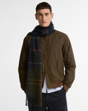 Yorklane Tartan Scarf Shadow Classic Tartan